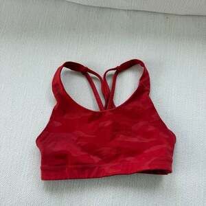 Red old navy active sports bra
